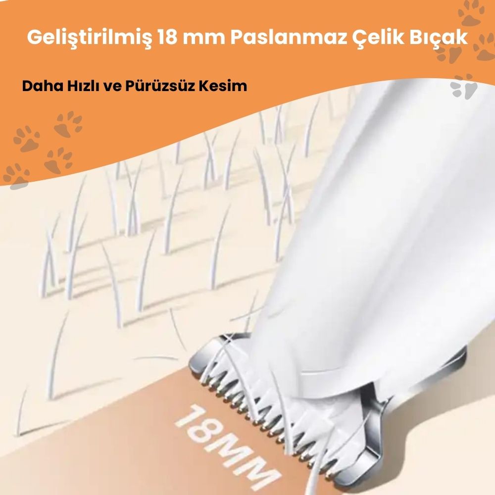 PatiLap Evcil Hayvan Tüy Bakım Cihazı